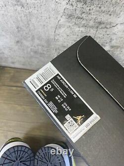 Nike Air Jordan 1 Low Spray Paint Mens Size 8.5 Black Fuchsia Cyber CW5564-001