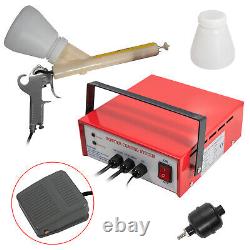 Paint Air Spray Gun Electrostatic Powder Coating System With Foot Remote Control