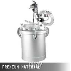 Paint Tank 10L Pressure Pot Paint Sprayer 2.5 Gallon Pressure Spray Gun