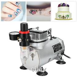 Piston Type Quiet Air Compressor Pump for Airbrush Model Painting Spraying CE