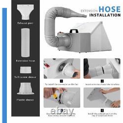 Portable Airbrush Paint Spray Booth with 1/5 HP Air Compressor & 3 Airbrush Kits