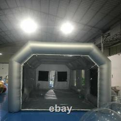 Portable Inflatable Spray Paint Booth Tent Mobile Car Tent with 2 Air Filter Net