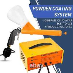 Powder Coating Gun System Electrostatic Machine Spraying Power Gun Air Paint