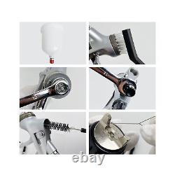 Pro HVLP Gravity Feed Air Spray Gun High Performance Professional Painting Sp