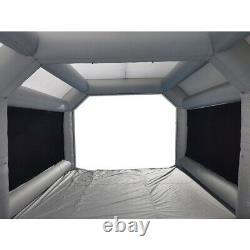 Protable Inflatable Spray Paint Tent Car Spray Booth Tent Air Filter System+Rope