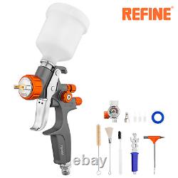 REFINE Air Spray Gun HVLP 1.0mm Professional Auto Car Detail Touch up Paint Gun