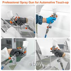 REFINE Air Spray Gun HVLP 1.0mm Professional Auto Car Detail Touch up Paint Gun