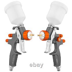 REFINE Air Spray Gun HVLP 1.0mm Professional Auto Car Detail Touch up Paint Gun