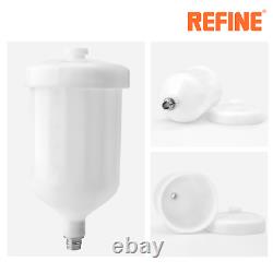 REFINE HVLP Air Spray Gun 1.3mm 600ml Professional Paint Gun for Car Topcoats