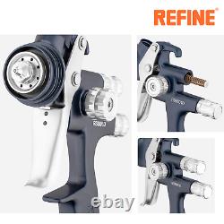 REFINE HVLP Air Spray Gun 1.8mm 600ml Professional Auto Paint Gun for Car Primer