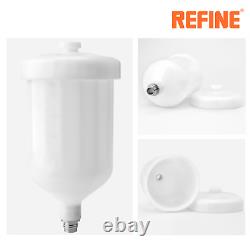 REFINE HVLP Air Spray Gun 1.8mm 600ml Professional Auto Paint Gun for Car Primer