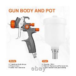 REFINE Mini HVLP Spray Gun, Touch Up Air Compressor Paint Spray Gun with 1.0m