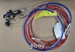 Reinflex 18' G40 1/4 X 3' 3/16 Whip 5000 Air-assisted Airless Spray Gun Hose