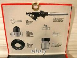Revell Air Brush Set Spray Gun (Standard Class) Jar Adaptor Regulator Hose etc