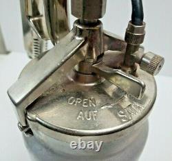 SATA JET H NR Paint Spray Gun Vintage with Pressure Cup. 8 MM Tip Collector