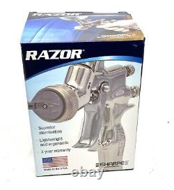 Sharpe 253427 Razor Lvlp Spray Paint Gun, Tip 1.3 MM