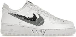 Size 10 Nike Air Force 1'07 Spray Paint Swoosh