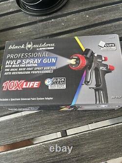 Spectrum Black Widow HVLP Spray Gun BW-HVLP-RF #59825 BRAND NEW