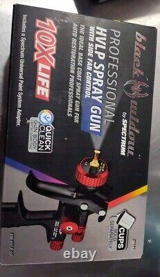 Spectrum Black Widow Professional HTE Spray Gun BW-HTE-SF #56153 BRAND NEW