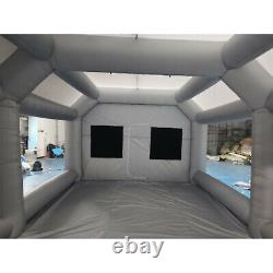 Spray Booth Inflatable Tent Car Paint Portable Cabin Air Filter 26X15X10FT