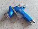 Spray Gun Bundle Gti Pro Lite 1.3 & 1.8 Pps Air Gauge Pot, Gravity Feed Paint