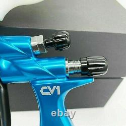 Spray Gun CV1 HVLP Blue 1.3mm nozzle LVMP Car Paint Tool Pistol NEW