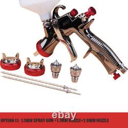 Spray Gun R500 Car Gravity Feed Paint Gun 1.3mm 1.5mm 1.7mm 2.0mm Nozzle Sprayer