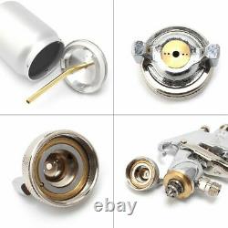 Spray Gun Siphon Feed Air Paint Tool Painting Control Fluid Nozzle 1.0mm/1.8mm