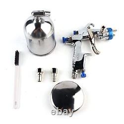 Spray Gun Siphonwith 400Cc Cup Set Paint Nozzle Diameter 1.0Mm/1.5Mm Blowing Air