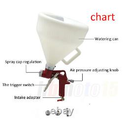 Spray Gun use Compressed Air One hand Adjustable 1.5 Gallon For Usually Paint