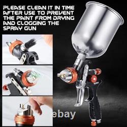 Spray Paint Gun Set, HVLP Auto Paint Gun Air Paint Spray Gun with 3 Spray Gun