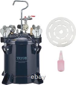 Spray Paint Pressure Pot Tank, 10L/2.5Gal Air Paint Pressure Pot, Metal Rack &