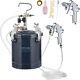 Spray Paint Pressure Pot Tank 10l/2.5gal Air Paint Pressure Pot 1.5mm+4mm