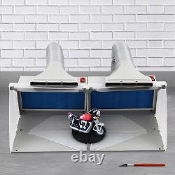 Spray Painting Workbenches, Model Painting Spray Painting Bench with LED Light Bars