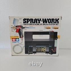 Tamiya Spray Work Air Brush System Set Japan Import Item 74501 New