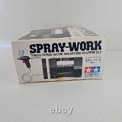 Tamiya Spray Work Air Brush System Set Japan Import Item 74501 New