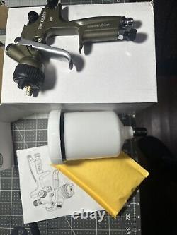 The BEAST PAINT GUN 1.3 Hvlp HTE, Like Dv1 black widow, FOR BASECOAT, Rear Fan