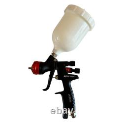 Tools A608 HVLP Air Spray Gun, 1.3mm Nozzle, 600cc Plastic Cup, Auto Paint Sp