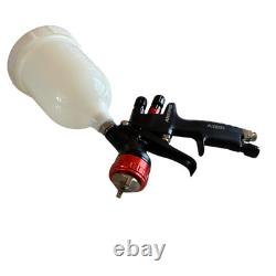 Tools A608 HVLP Air Spray Gun, 1.3mm Nozzle, 600cc Plastic Cup, Auto Paint Sp