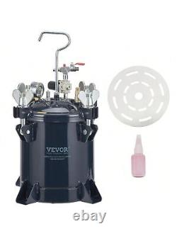 VEVOR10L/2.5gal Spray Paint Pressure Pot Tank, 70PSI Max Air Paint Pressure Pot