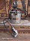 Vintage Devilbiss Pressure Pot Industrial Painting Spraying Hose & Jga 502 Gun