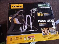 Wagner Control Pro 170 High Efficiency Airless Paint Sprayer Low Overspray 0.6HP
