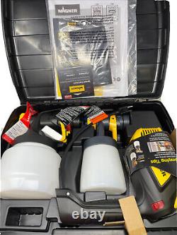 Wagner Flexio 3500 Handheld HVLP Paint Sprayer & Carrying Case Corded Electric