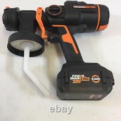 Worx Nitro WX020L Orange Black Cordless Brushless Motor Paint Sprayer 20V