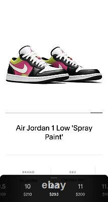 Air Jordan 1 Low 'Peinture en Spray'