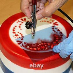 Airbrush Gun Kit Cake Decorating Air Compresseur Artisanat Complete Art Spray Paint