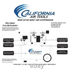 California Air Tools Compresseur D'air Électrique Ultra Silencieux Outil Sans Huile Seulement