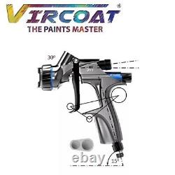 Devilbiss Basecoat Paint/clear Coat Spray Gun Dv1 Avec Dv1-b Plus Hvlp-plus Air