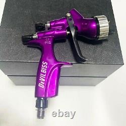 Devilbiss Hvlp Spray Gun Purple Cv1 1.3mm Buse Outil De Peinture De Voiture Pistol 600 ML