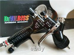 Devilbiss Noir Gti Pro Lite 1.3mm Buse Te20 Outil Pistolet Pistolet Peinture Voitures